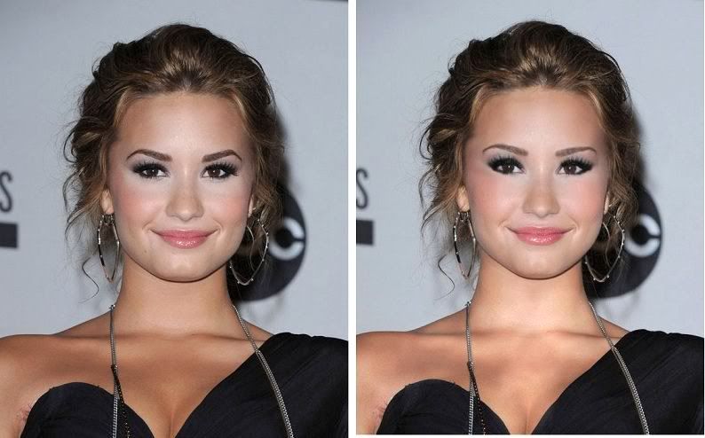 The only thing I don't like are her eyebrows maybe lighter and softer 