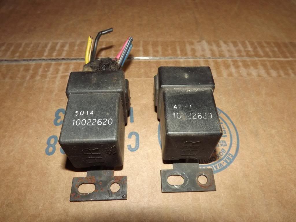 Gen 1 HL relays 10022620 for sale Pennock's Fiero Forum