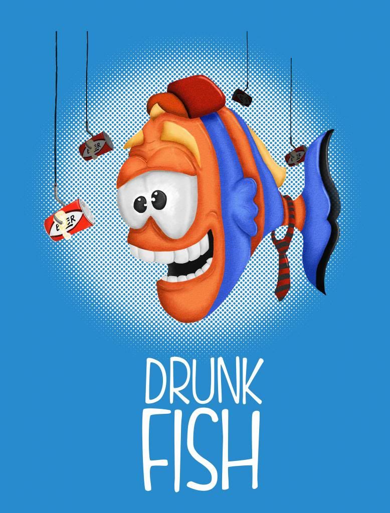 Drunk Fish needs some help Threadless