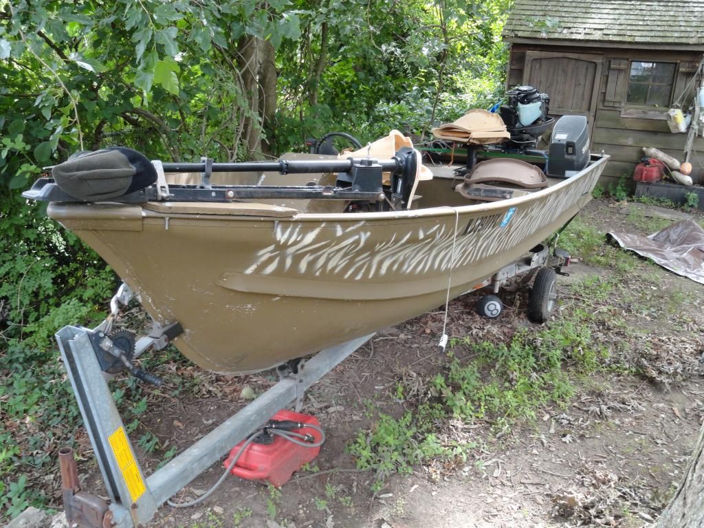 16' Meyers aluminum V hull boat w 30 hp suzuki New Jersey Hunters