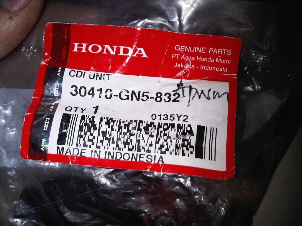 Cdi dan Kiprok grand ori honda 100