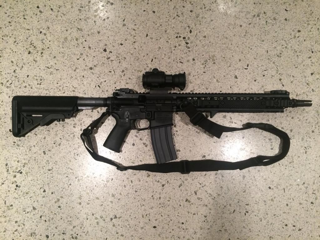 How to remove staked end plate/castle nut on Ar15 buffer tube