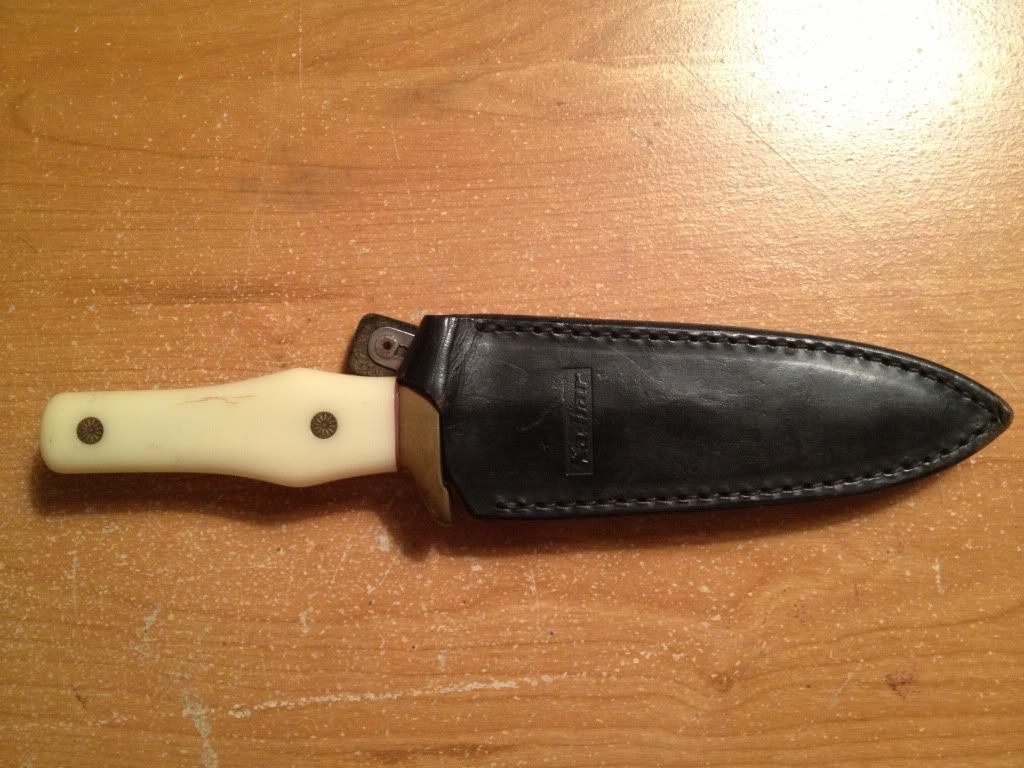 KaBar boot knife. Awesome find