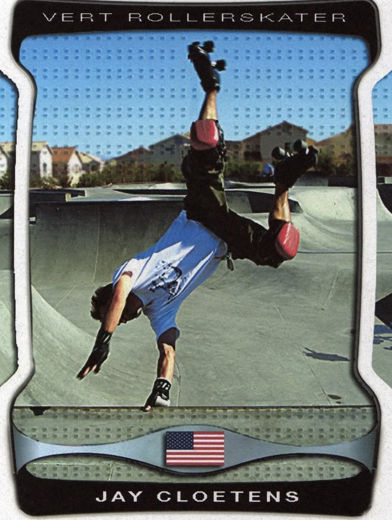 Jay's Vert RollerSkater Trading Card Front