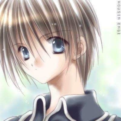 anime boy with brown hair. 3.)Pic: