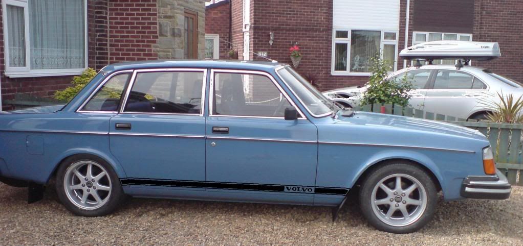 Re Thor the 1980 volvo 244 Just done this in MS paint what do 