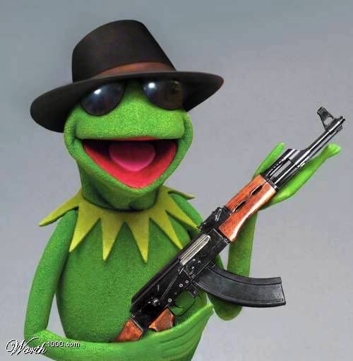 kermit the frog photo: kermit gangsta GangstaKermit.jpg
