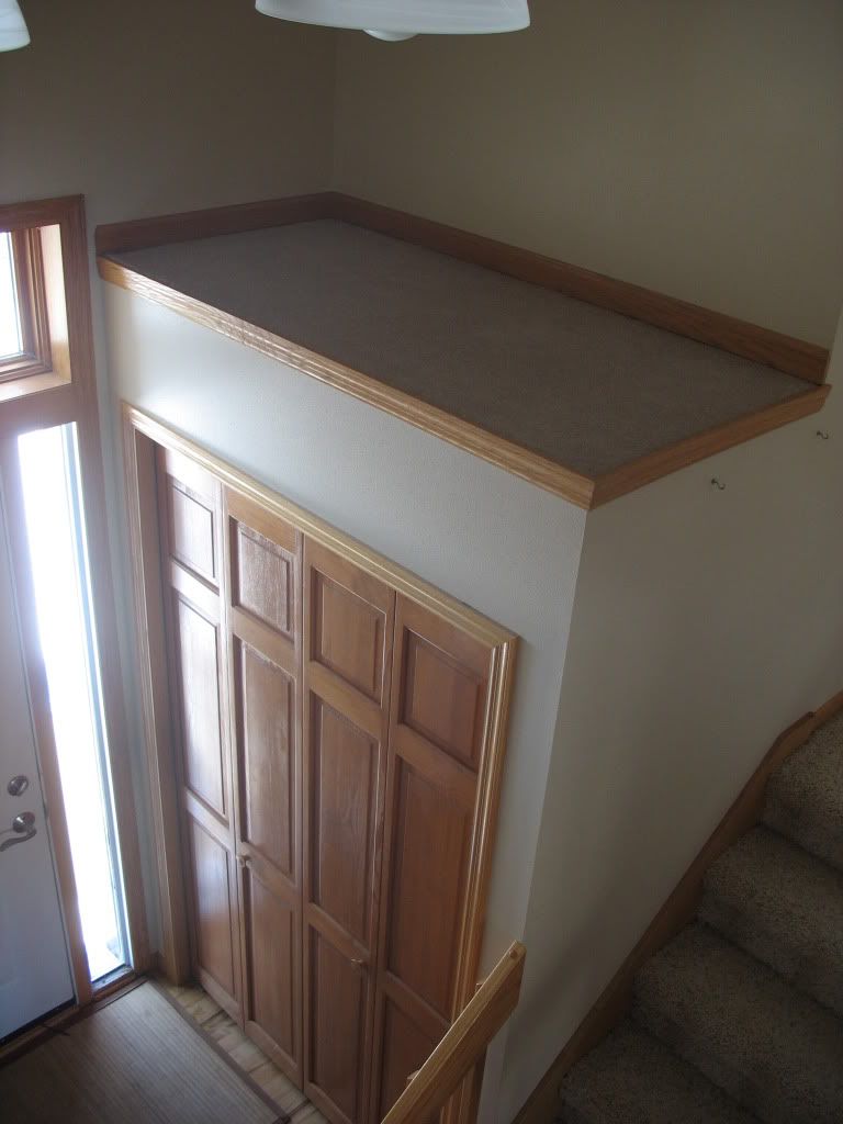 Looking for ideas for closet in open foyer