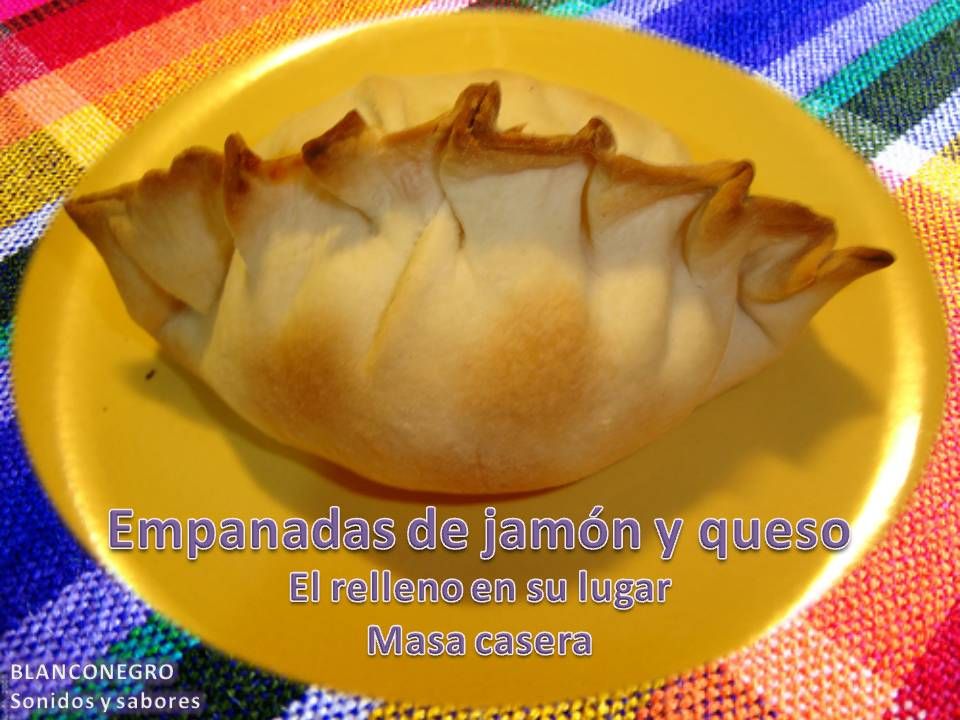 Empanadas de jamón y queso (el relleno en su lugar) Empanadas de jamón y queso (el relleno en su lugar)