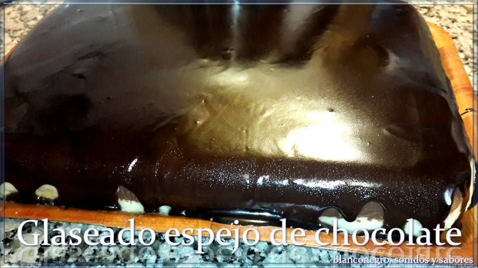 Glaseado espejo de chocolate