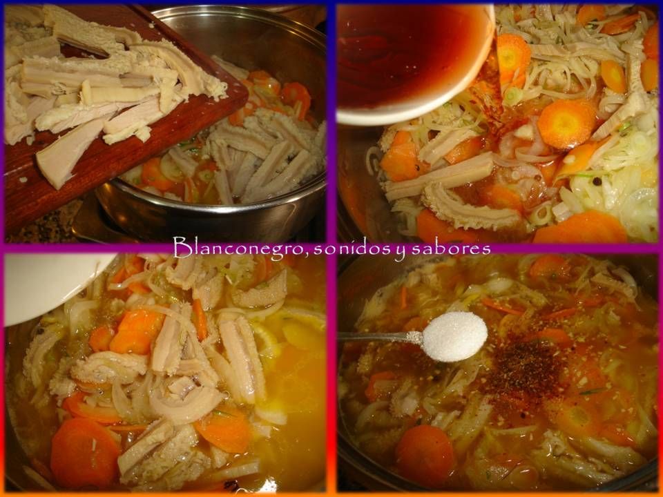 Mondongo en escabeche Mondongo en escabeche