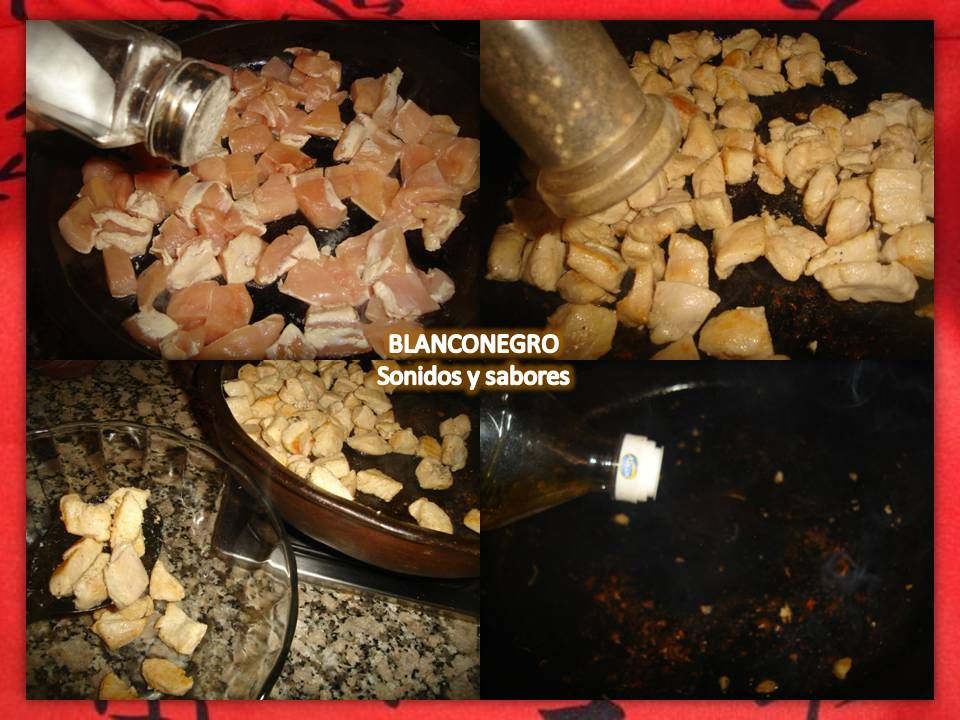 Comida china a tu alcance: Pollo con almendras Comida china a tu alcance: Pollo con almendras