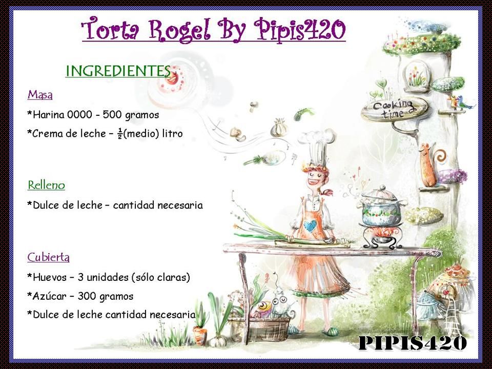 Torta Rogel - Foto-Receta Torta Rogel - Foto-Receta