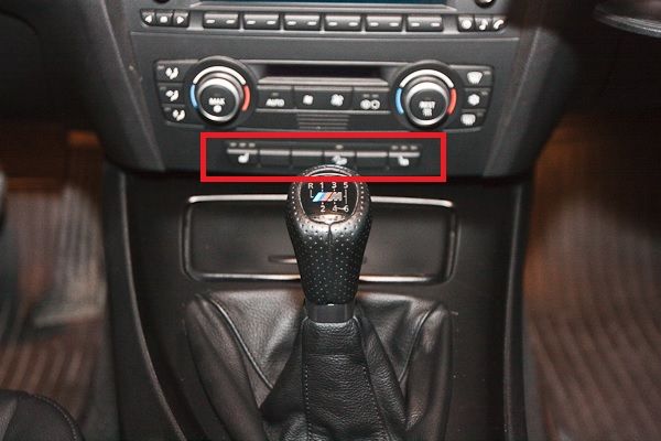 Bmw center console buttons #4