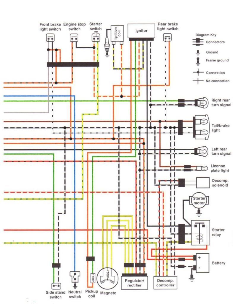 Motorcycle Brake Light Switch Wiring Diagram - Circuit Diagram Images