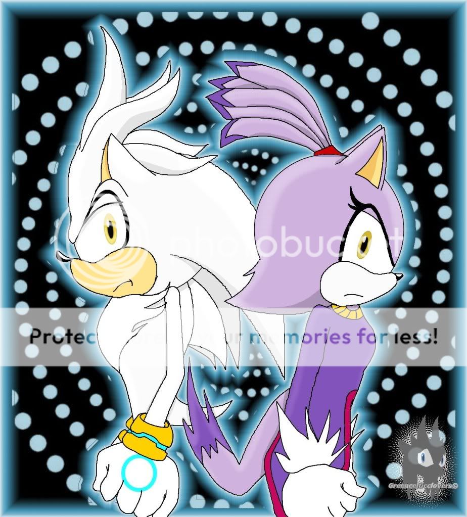 Sonic And Blaze Tickle Silver Pictures, Images & Photos | Photobucket