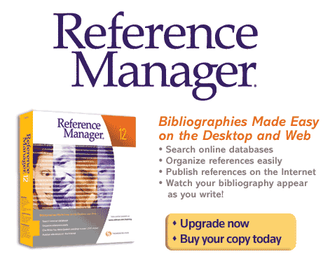 reference manager 12 mac